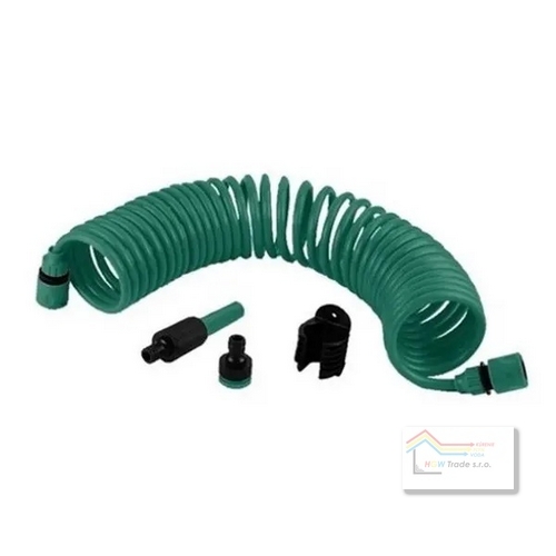 Hadica špirálová na vodu 15m s príslušenstvom